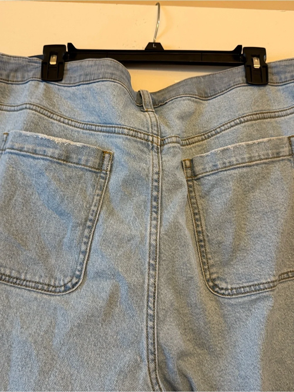 torrid Light Wash Straight Leg Jeans with Front Patch Pockets